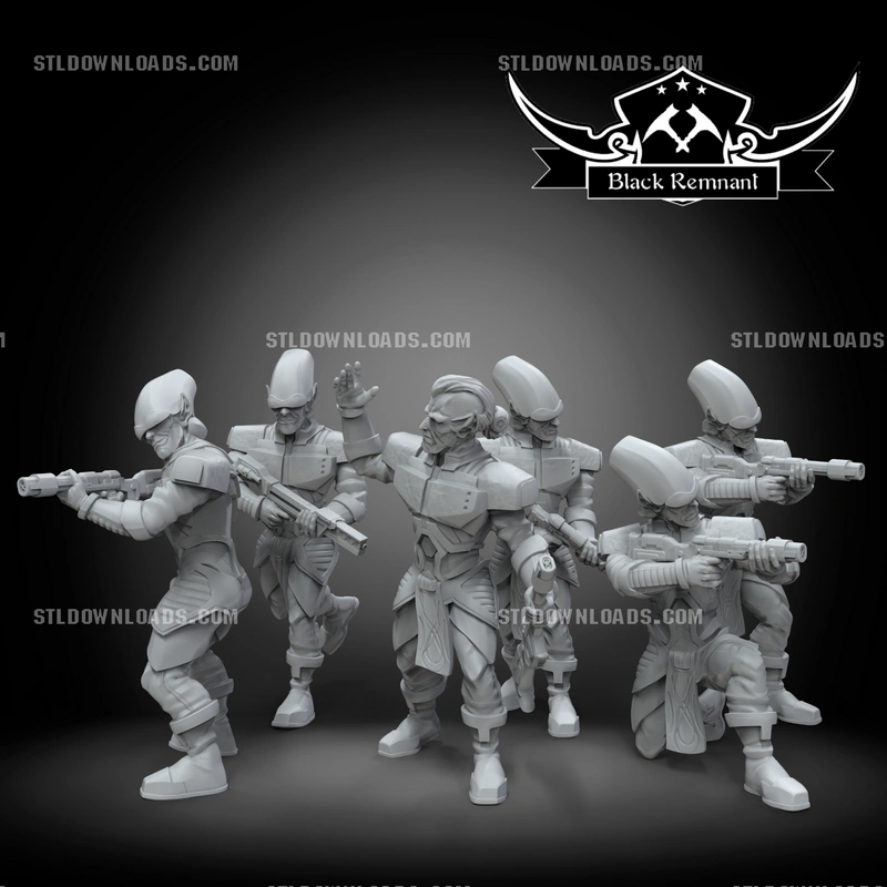 Sephi Soldiers — Star Wars 3D model