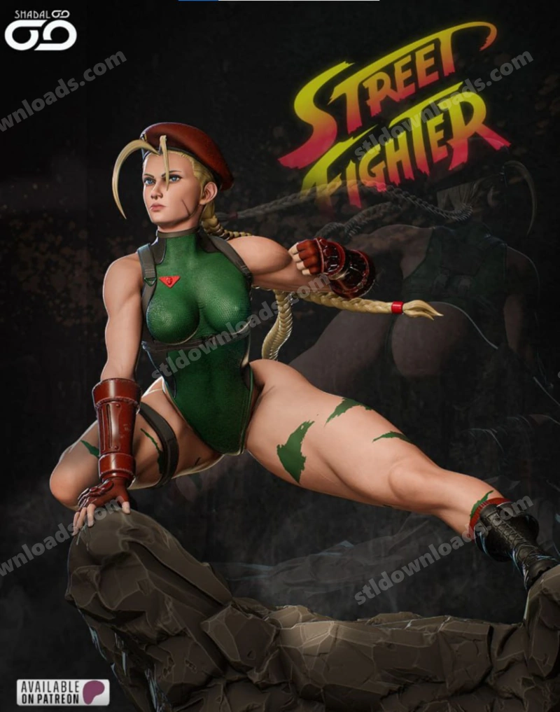 Cammy — Street Fighter 3D model