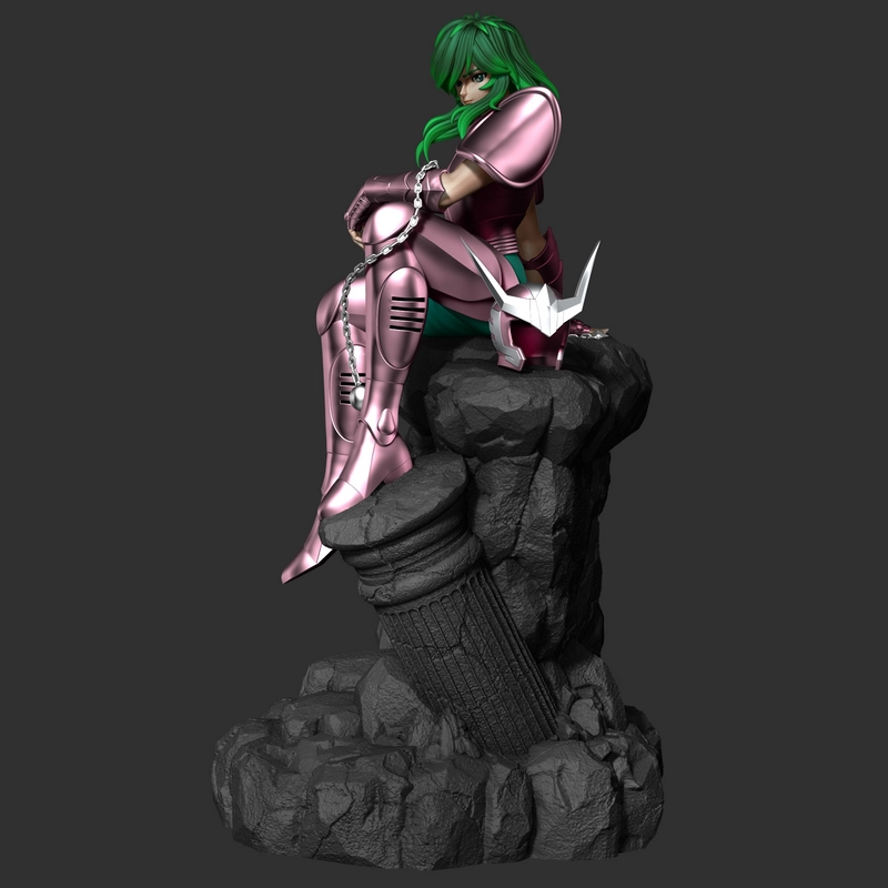 Shun — Saint Seiya 3D model