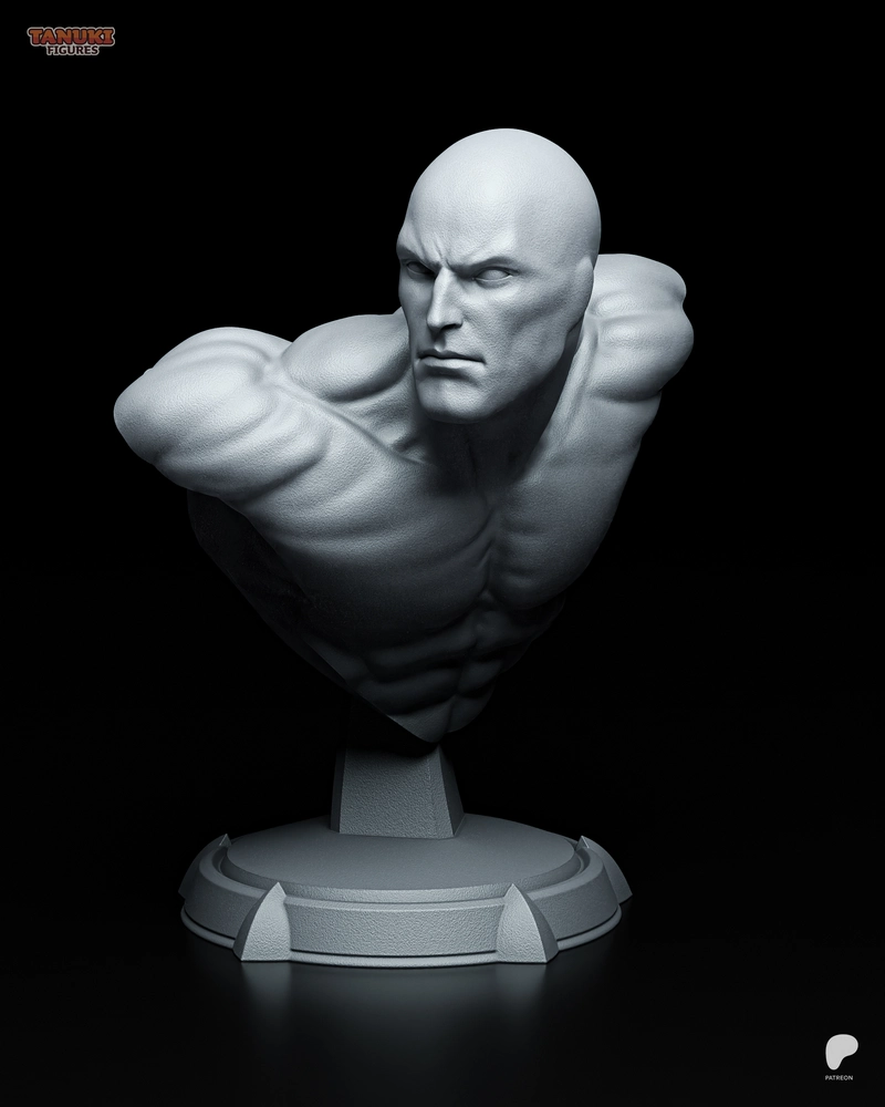 Silver Surfer Bust — Marvel 3D model