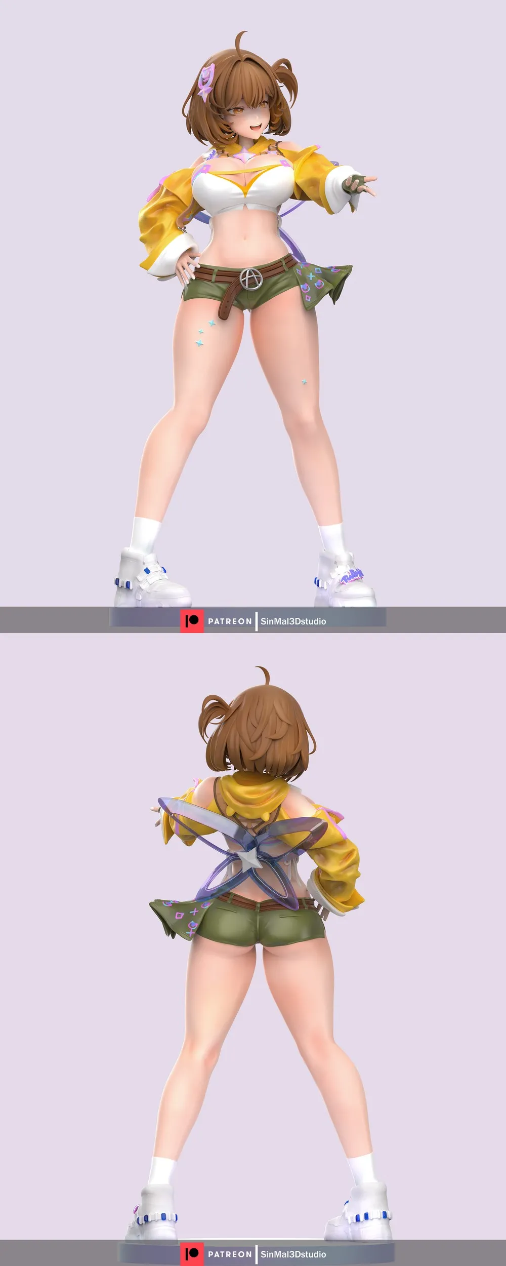 Anis Star — Goddess of Victory: Nikke 3D model