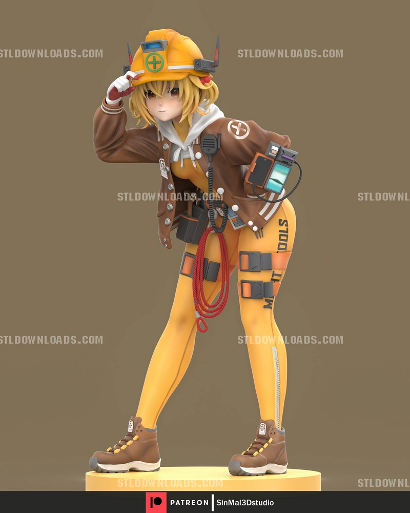 Liter — Goddess of Victory: Nikke 3D model