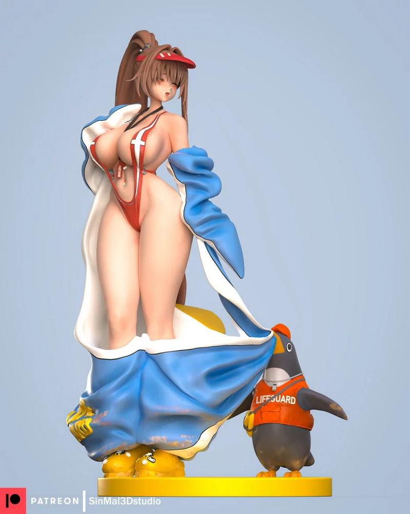Marciana Marine Study — Goddess of Victory: Nikke 3D model