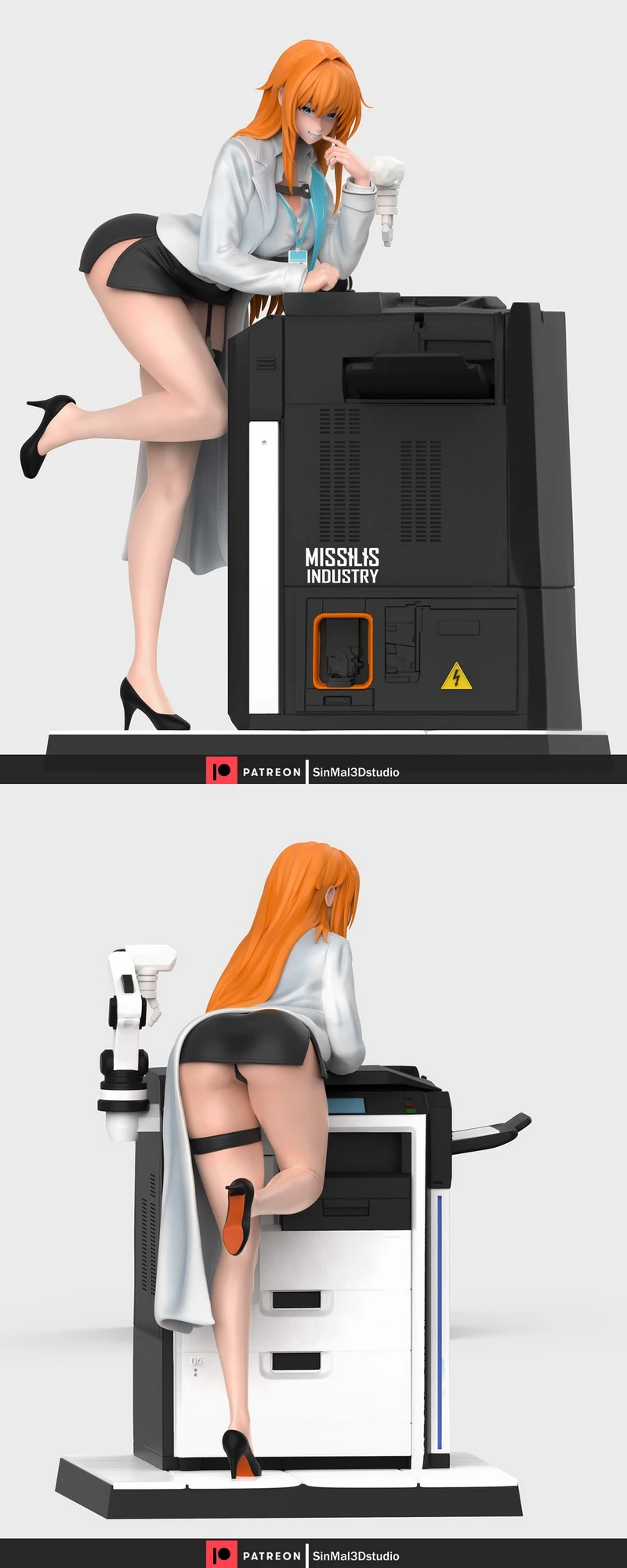 Maxwell — Goddess of Victory: Nikke 3D model
