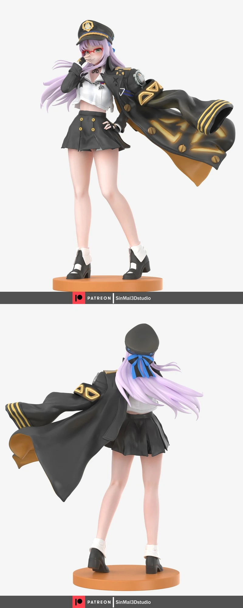 Neon — Goddess of Victory: Nikke 3D model
