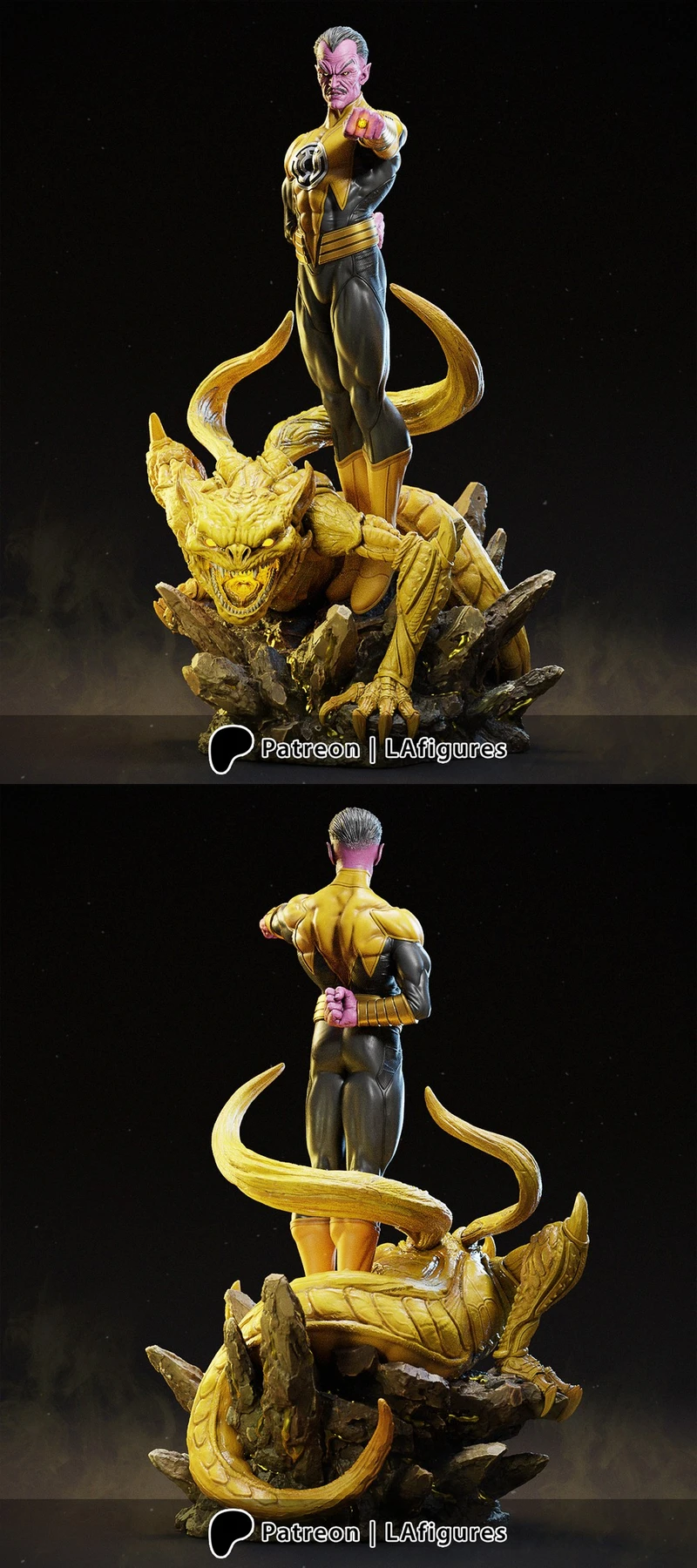 Sinestro — DC Comics 3D model