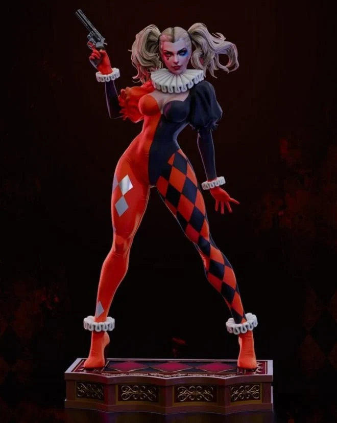 Harley Quinn — DC Comics 3D model