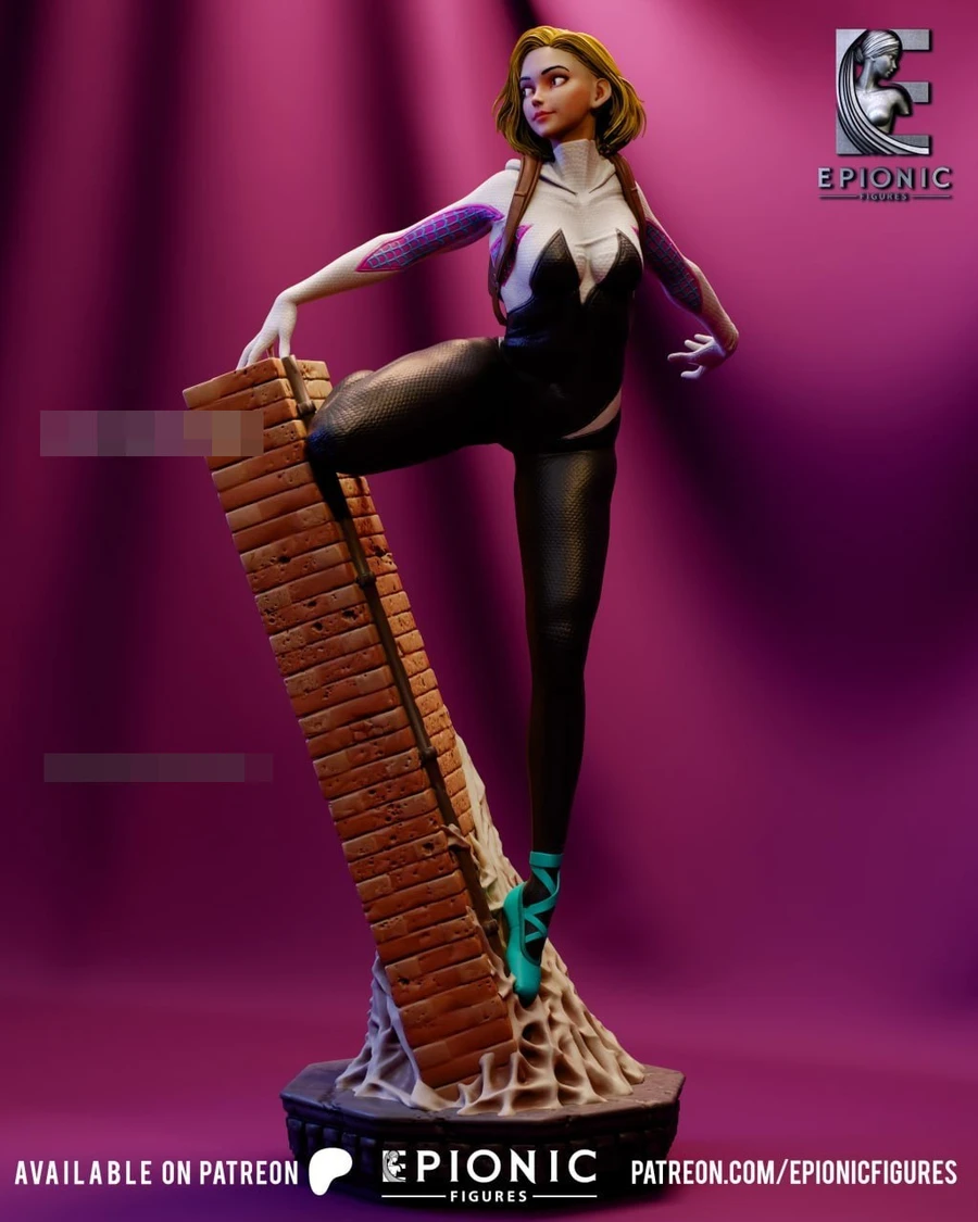 Spider-Gwen — Marvel 3D model