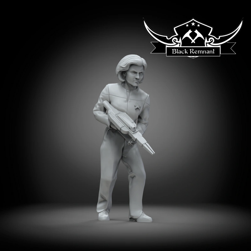 Kathryn Janeway — Star Trek 3D model