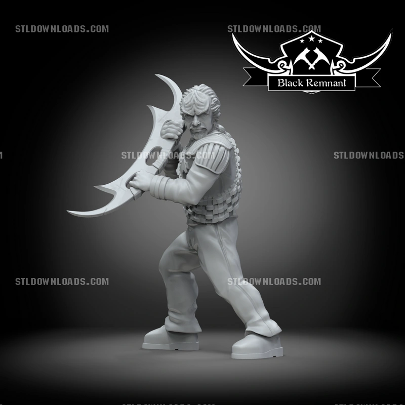 Worf — Star Trek 3D model