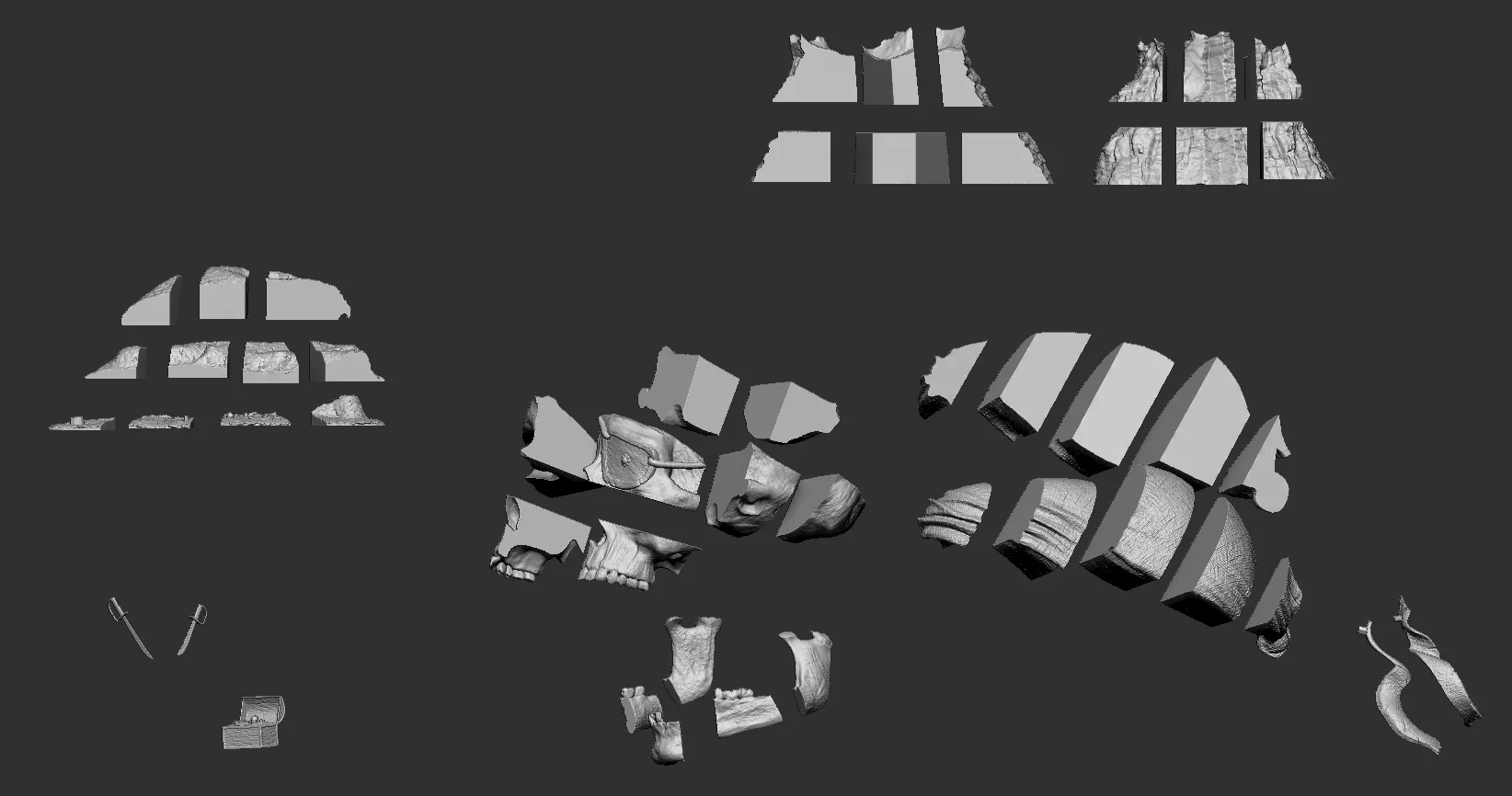 The Goonies Diorama Base — The Goonies 3D model