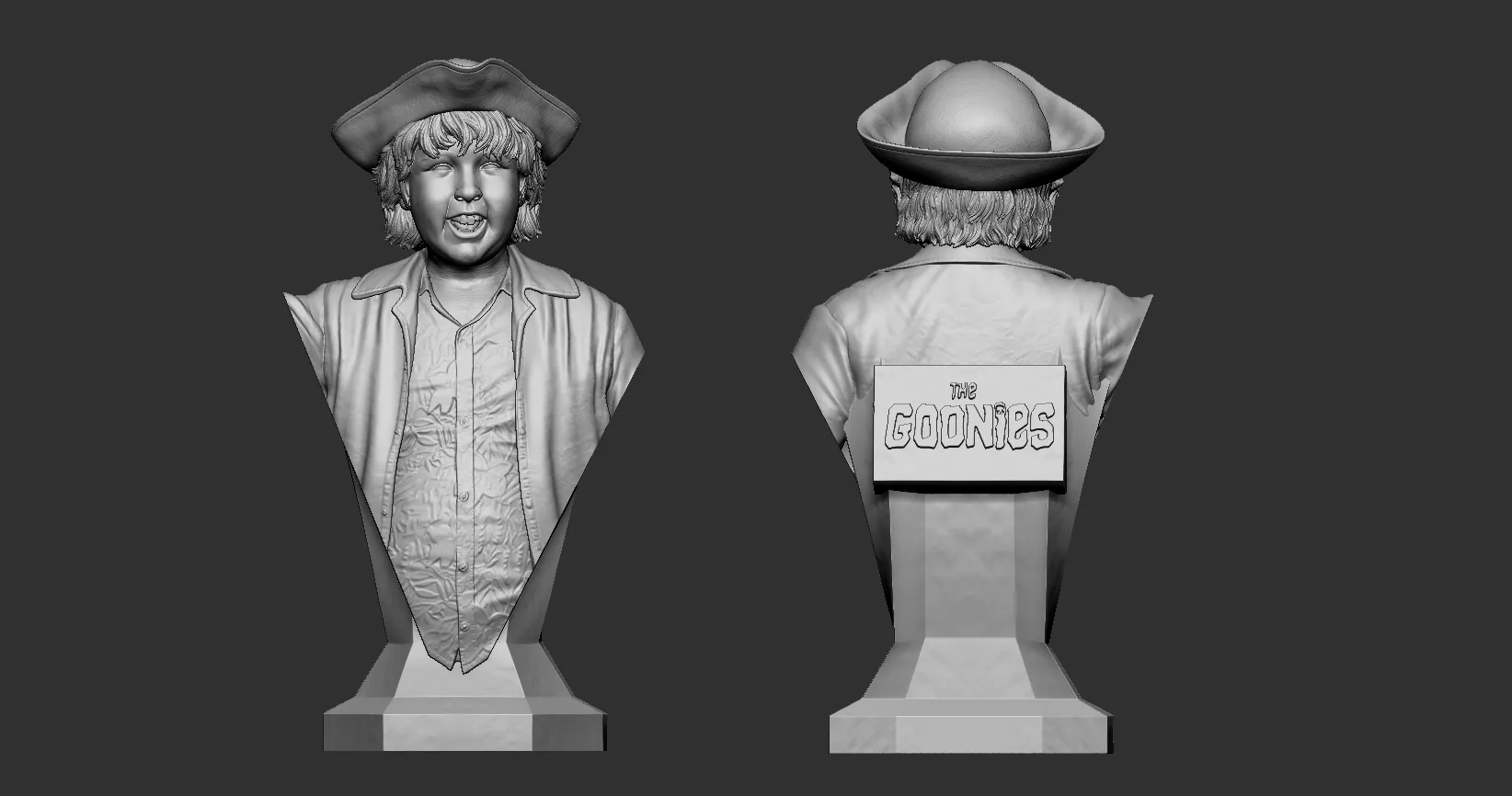 Chunk — The Goonies 3D model