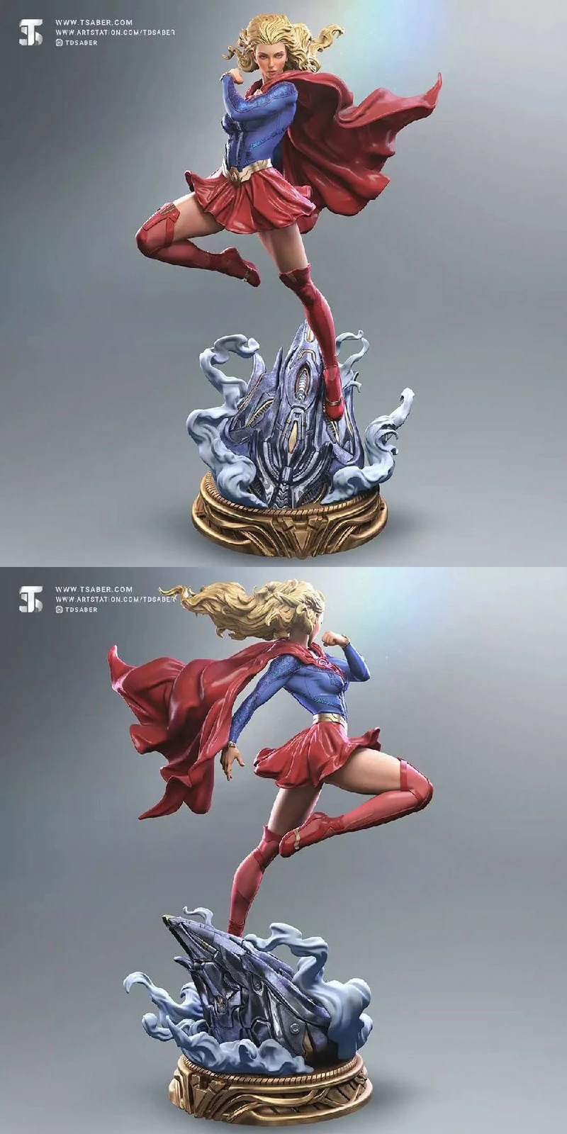 Supergirl — DC Comics 3D model