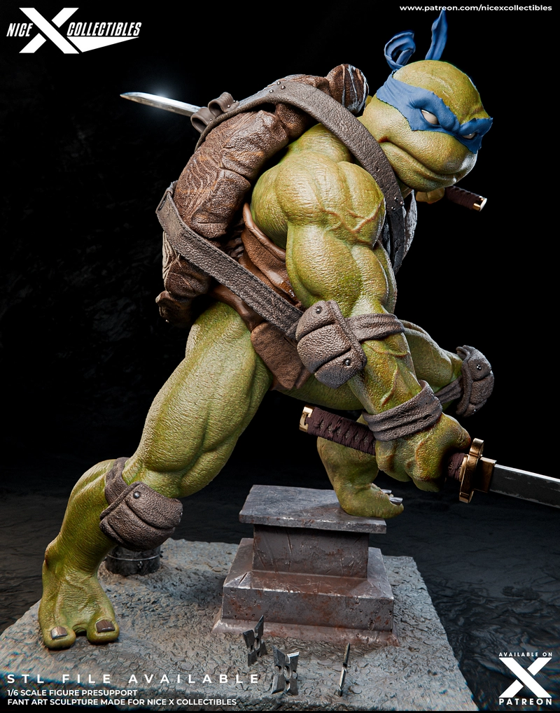 Leonardo — Teenage Mutant Ninja Turtles 3D model