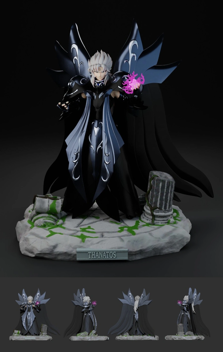 Thanatos — Hades 3D model
