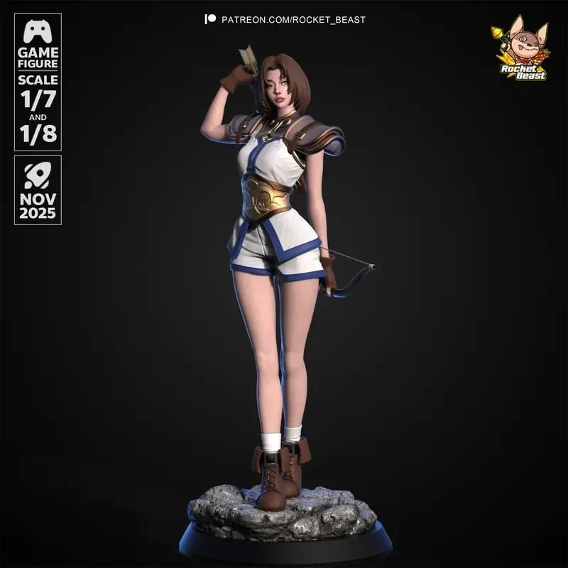 Shana — The Legend of Dragoon 3D model