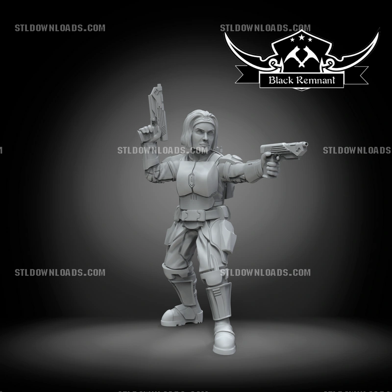 Bo-Katan Kryze — Star Wars 3D model