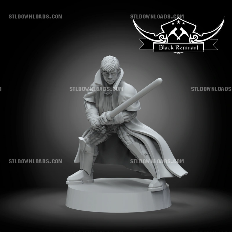 Luke Skywalker — Star Wars: Dark Empire 3D model