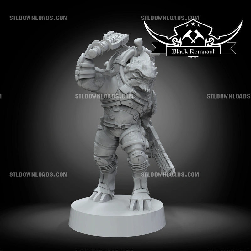 Nakmor Drack — Mass Effect 3D model