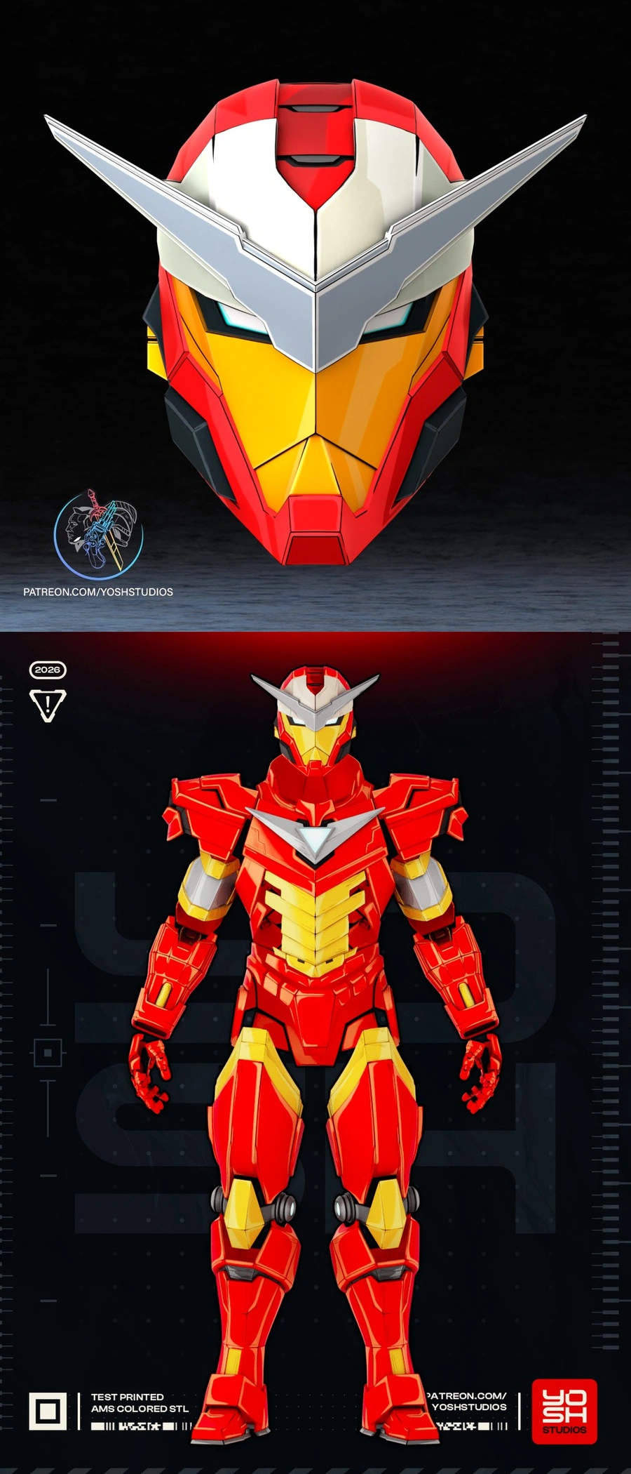Tokon Iron Man Armor — Marvel 3D model