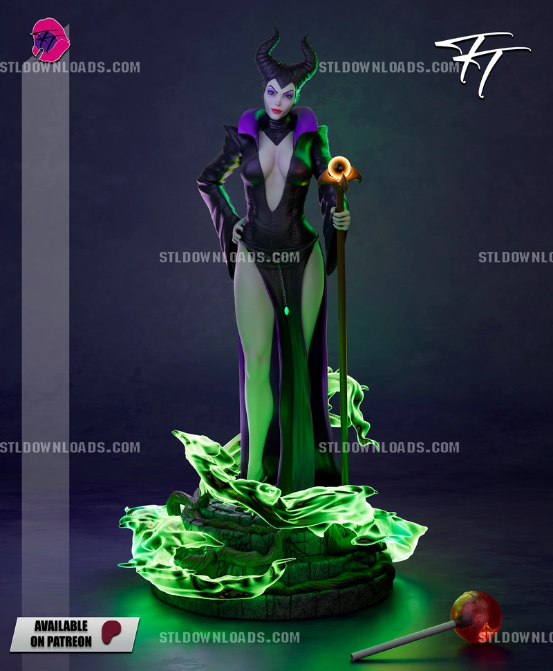 Maleficent — Disney 3D model