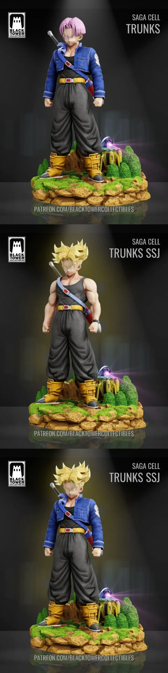 Future Trunks — Dragon Ball 3D model