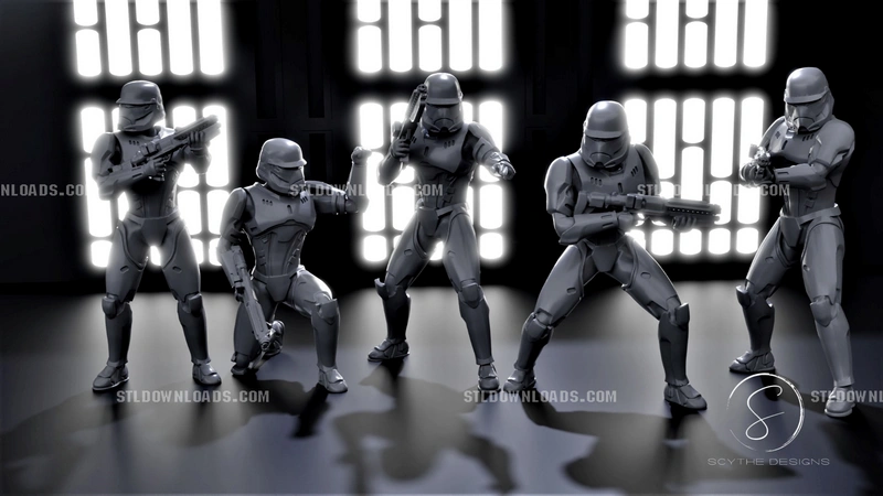 Typhoon Troopers — Star Wars 3D model