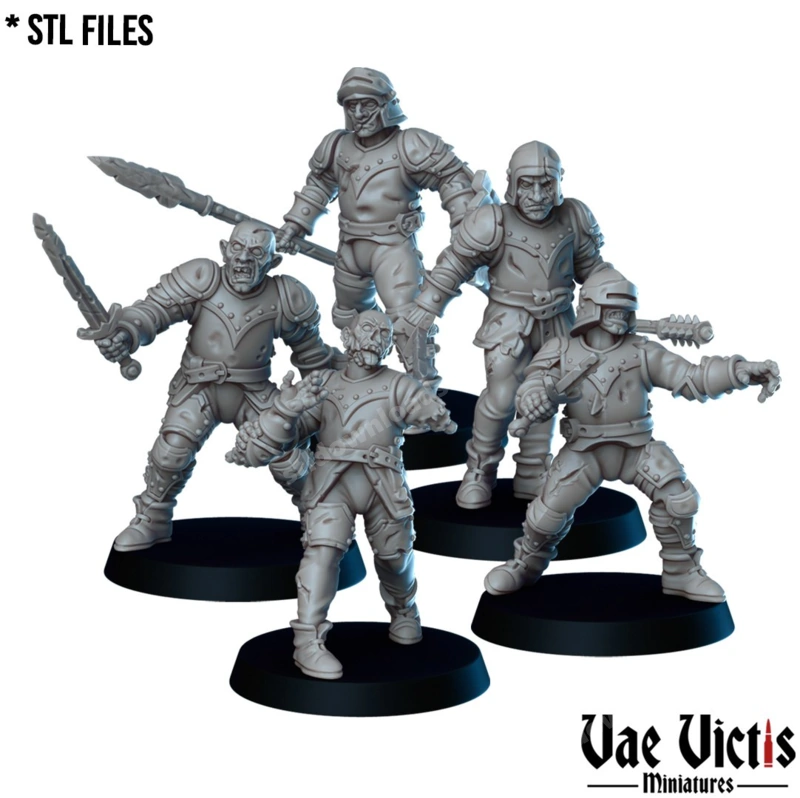 Undead Guard Pack — Original Fantasy 3D model