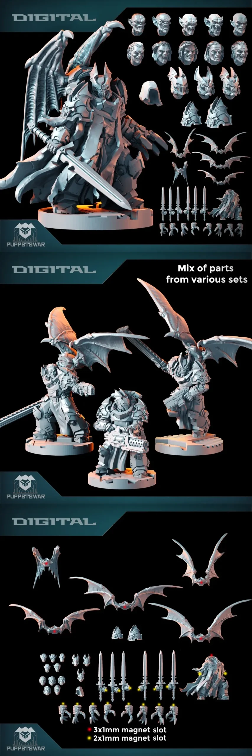 Vampire Pack — Original Collection 3D model