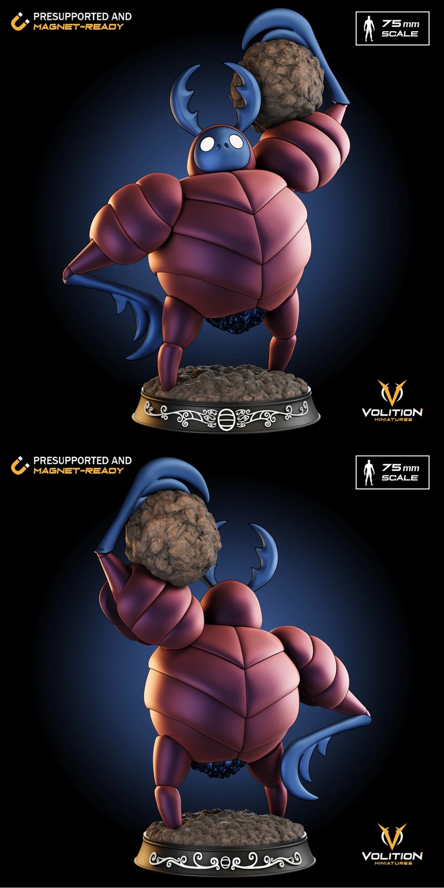 Dung Defender — Hollow Knight 3D model