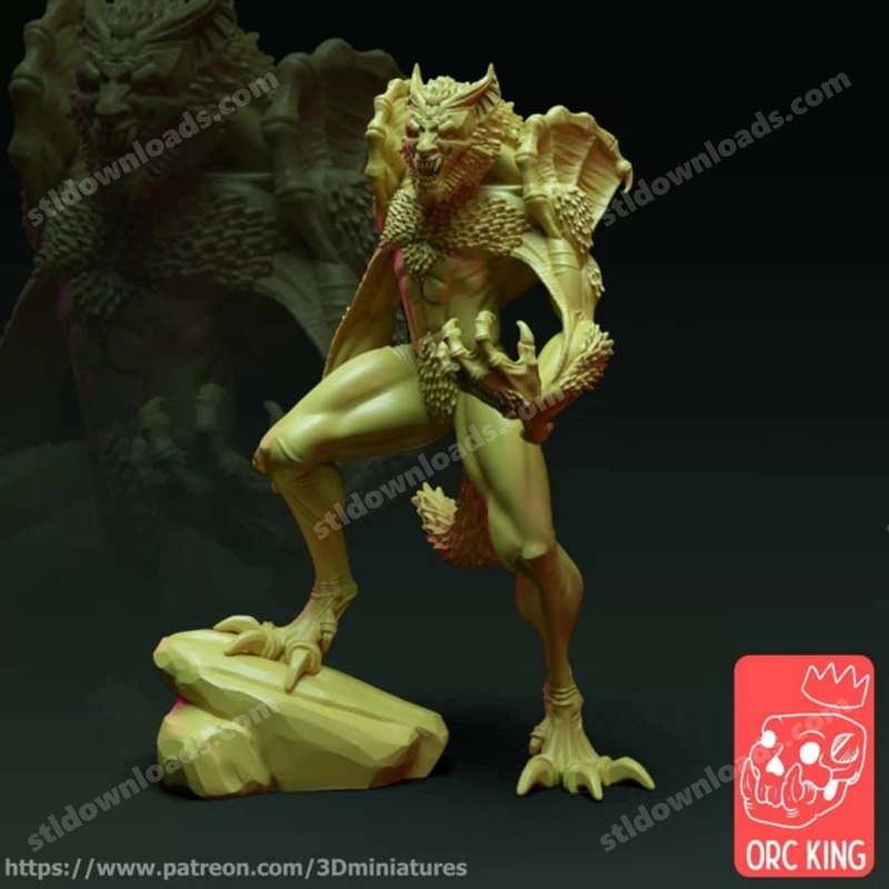 Werewolf Vampire Lord — Original Fantasy 3D model