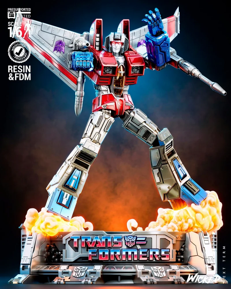 Starscream Sculpture — Transformers 3D model