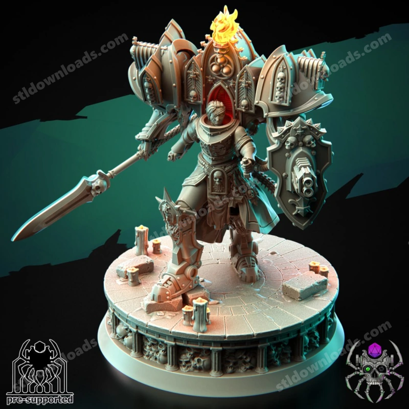 Widow Demon Slayer — Original Fantasy 3D model