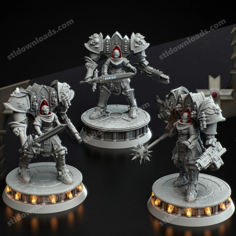 Widows Great Exoskeleton Squad — Original Sci-Fi 3D model