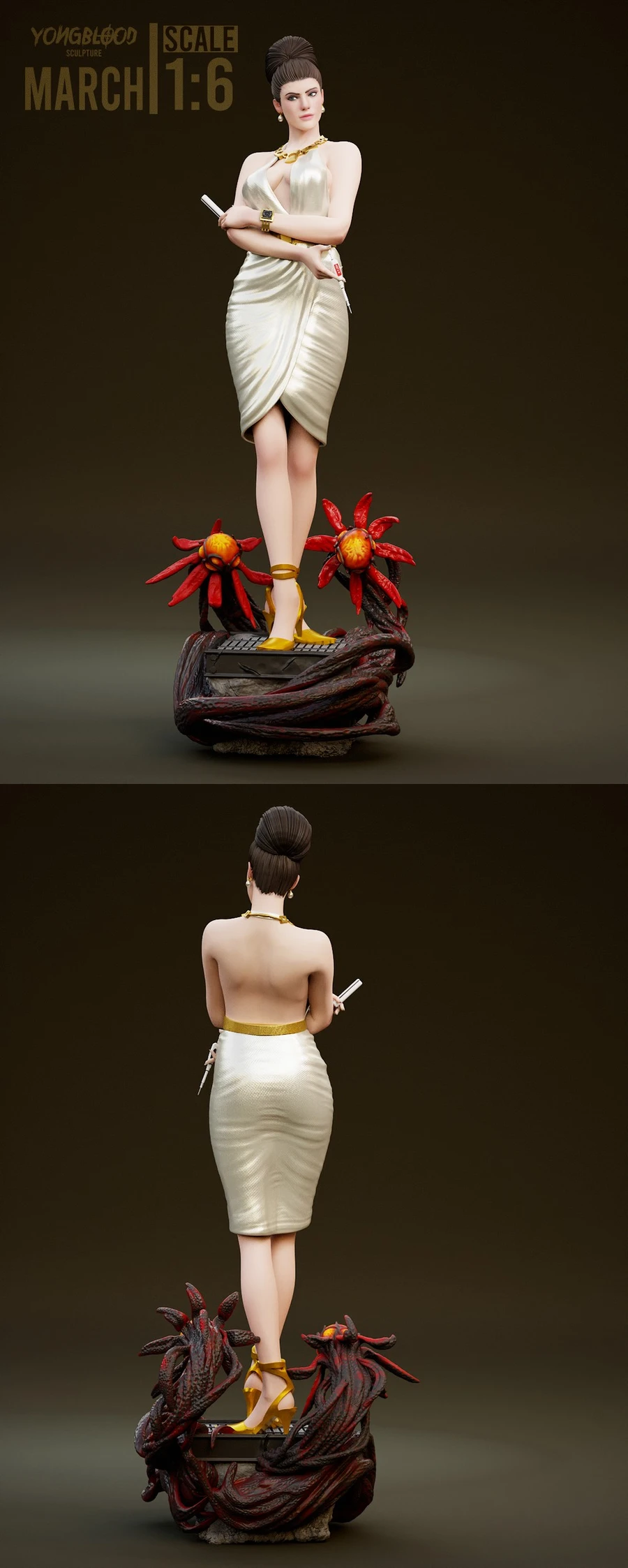 Excella Gionne — Resident Evil 5 3D model