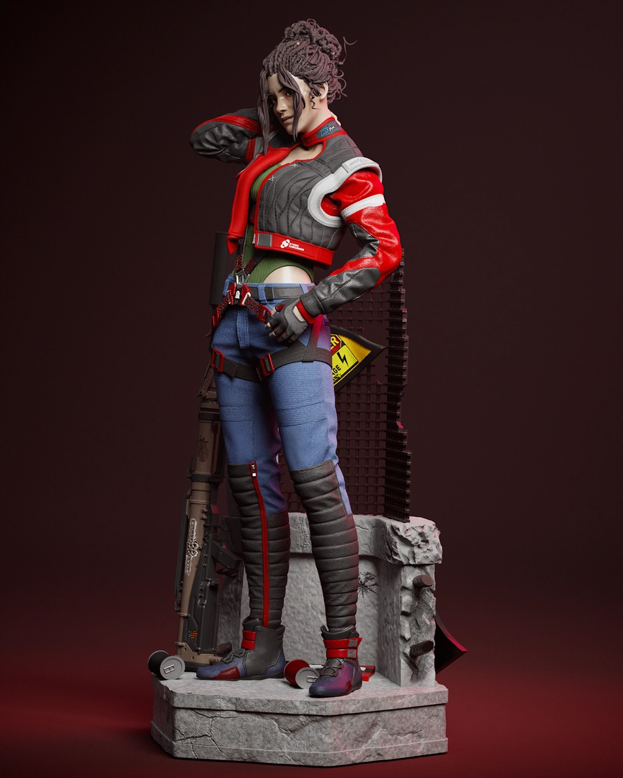 Panam Palmer — Cyberpunk 2077 3D model