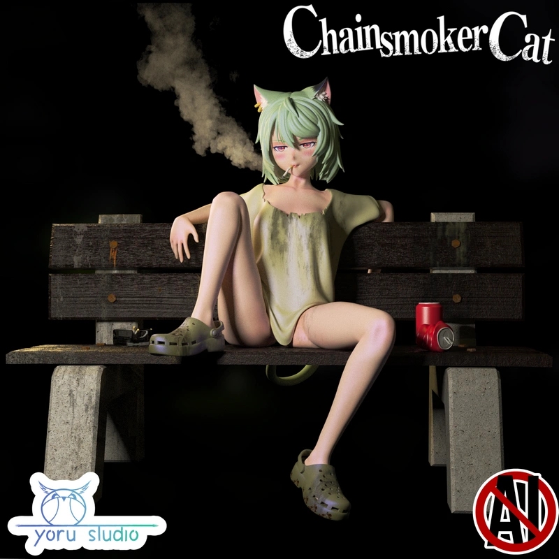 Yaniko Satou — Original Character 3D model