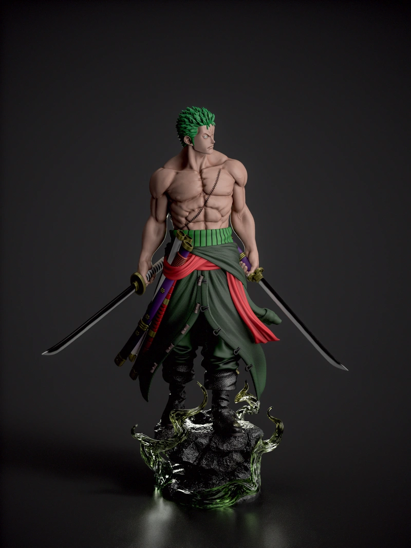 Roronoa Zoro — One Piece 3D model