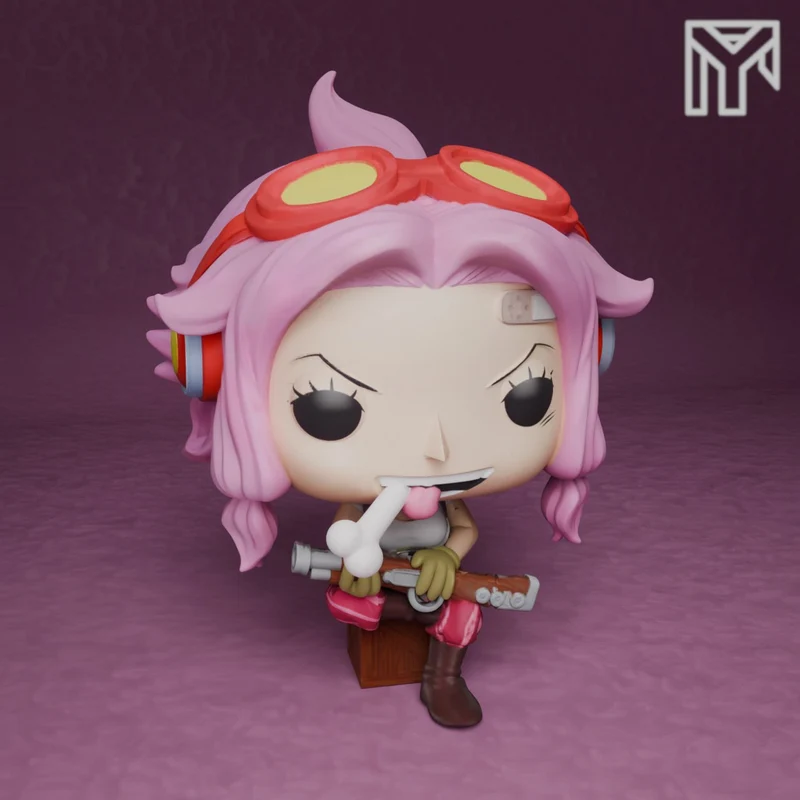 Ginny with Rifle — One Piece 3D model