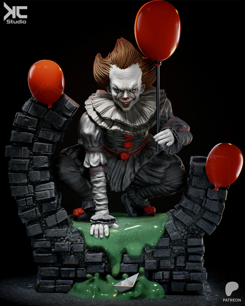Pennywise — IT 3D model