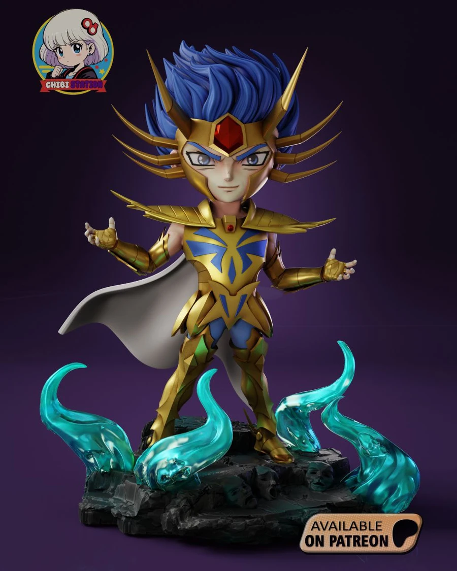 Mask of Death — Saint Seiya 3D model