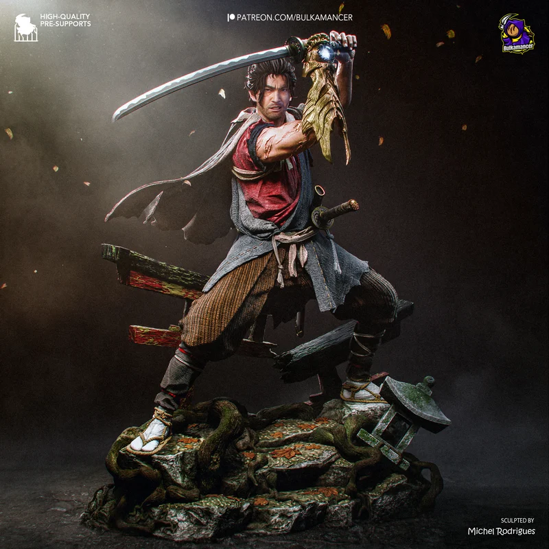 Miyamoto Musashi — Original Character 3D model