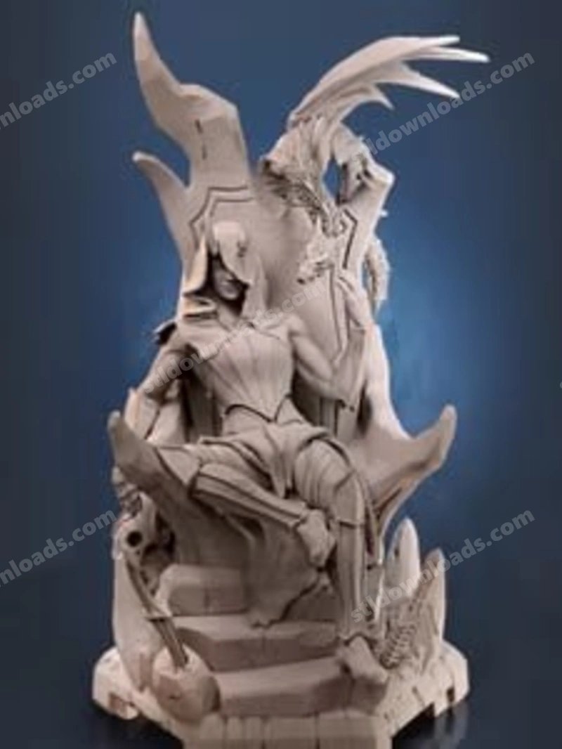 Tamashii Clan Leader — Original Fantasy 3D model