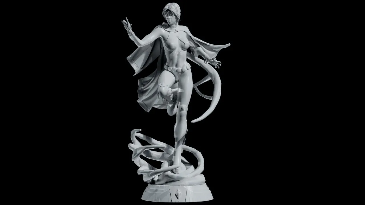 Raven — DC Comics 3D model